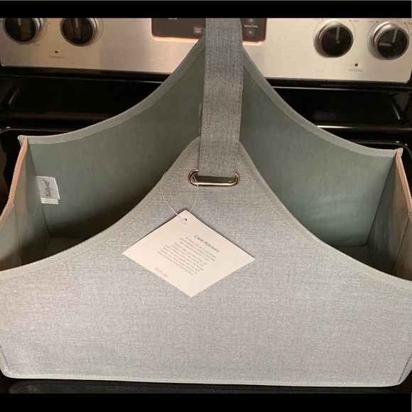 Thirty-One Handbags - Thirty-One Catch-All Bin — Silver Metallic